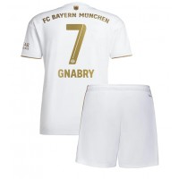 Bayern Munich Serge Gnabry #7 Udebanesæt Børn 2022-23 Kortærmet (+ Korte bukser)